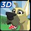 Dog 3D Fetch and Run icon