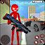 Stickman Monster Rope Hero: City Crime Simulator icon