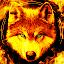 Fire Wallpaper Theme Lone Wolf icon