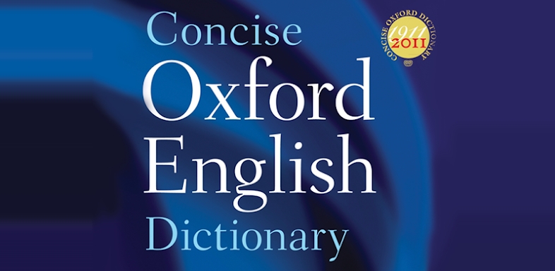 Concise Oxford English Dict. screenshots