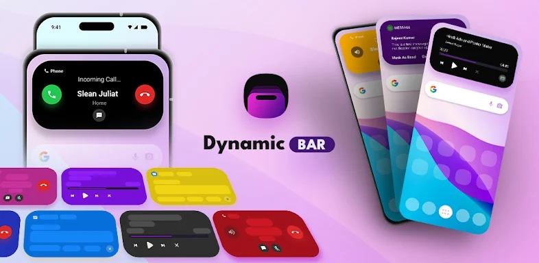 Dynamic Island : dynamicBar screenshots