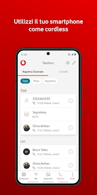 Vodafone Station App screenshots
