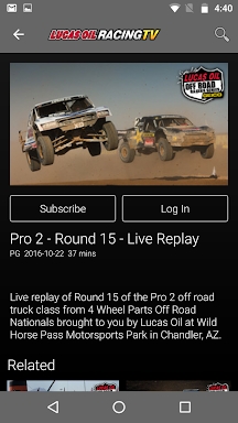 Lucas Oil Racing TV screenshots