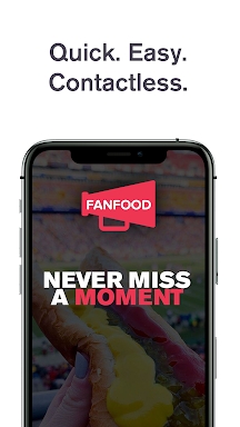 FanFood App screenshots