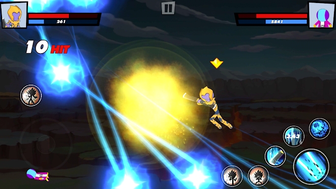 Super Stick Fight AllStar Hero screenshots