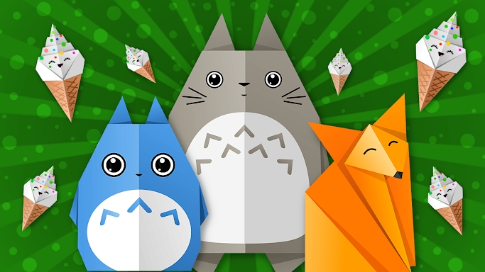 Origami for kids: easy schemes screenshots