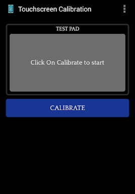 Touchscreen Calibration screenshots