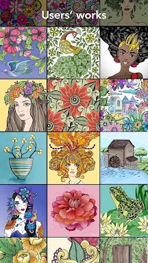 Garden Coloring Book screenshots