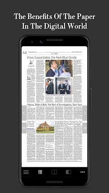 WSJ Print Edition screenshots