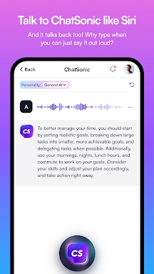 ChatSonic: Super ChatGPT App screenshots