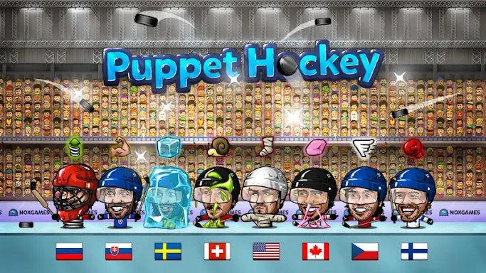Puppet Hockey: Pond Head screenshots