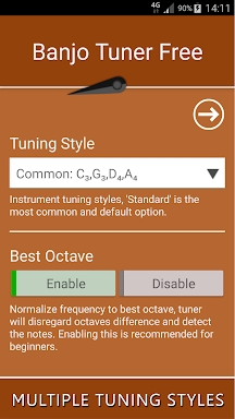 Banjo Tuner: Simple & Accurate screenshots
