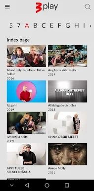 TV3 Play Eesti screenshots