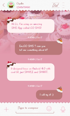 TOSHIYANA FONT FOR GO SMS PRO screenshots