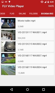 FLV Video Player screenshots