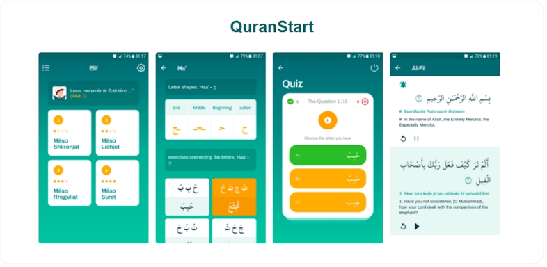 QuranStart screenshots