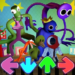 FNF Test - Rainbow Friends Game for Android - Download
