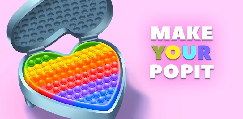 DIY Pop-it Fidget Maker Toy screenshots