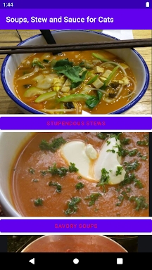 Soups, Stew and Sauce for Cats screenshots