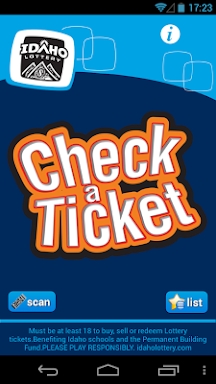 Check-a-Ticket screenshots