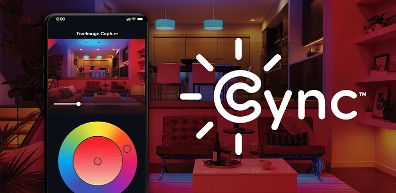 Cync (the new name of C by GE) screenshots