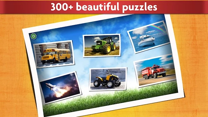 Cars and Trucks Jigsaw Puzzle screenshots