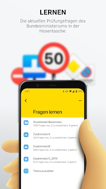 Führerschein-Test screenshots