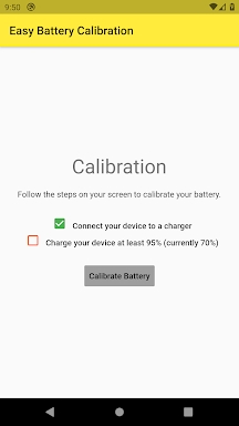 Easy Battery Calibration screenshots