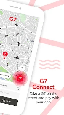 G7 TAXI Personal - Paris screenshots
