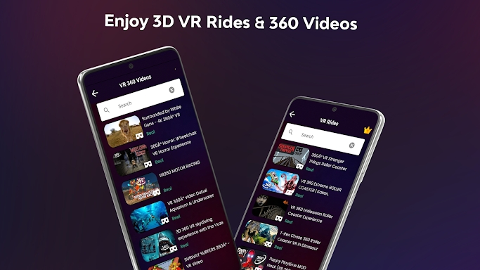 VR Movies Collection & Player screenshots