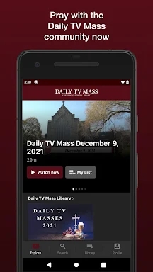 Daily TV Mass screenshots