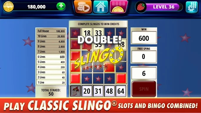 Slingo Arcade - Slots & Bingo screenshots