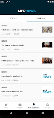 MPR News screenshots