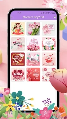 Heart Emoji Gif & Rose Sticker screenshots