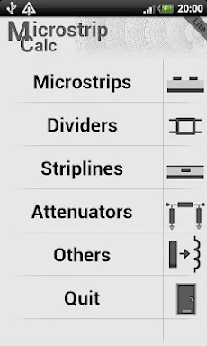 Microstrip Calc Lite screenshots