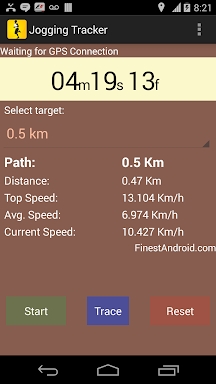 Jogging Tracker screenshots