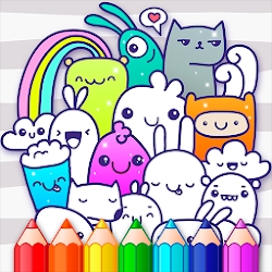 Doodle Coloring Book for Kids