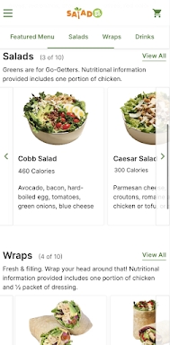 Salad and Go screenshots