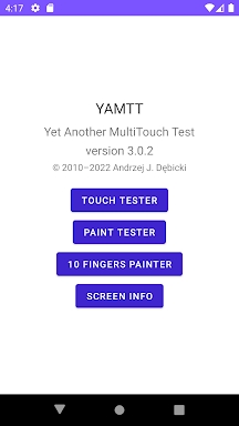 Yet Another MultiTouch Test screenshots