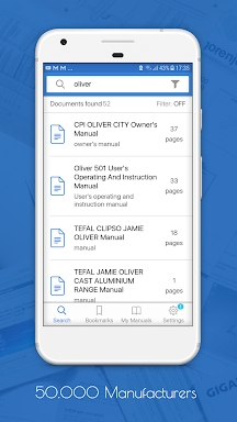 Manualslib - User Guides & Own screenshots
