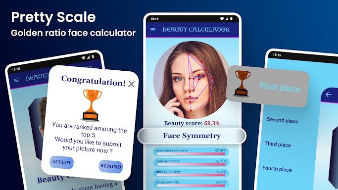 Beauty Calculator Pretty Scale screenshots