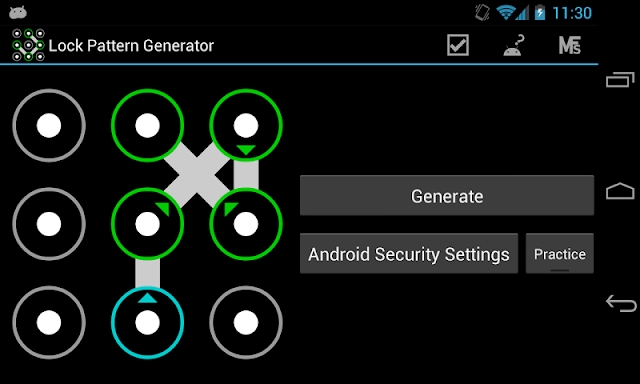 Lock Pattern Generator screenshots