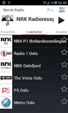 Norsk Radio screenshots