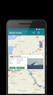 Marine Radar - Ship tracker screenshots