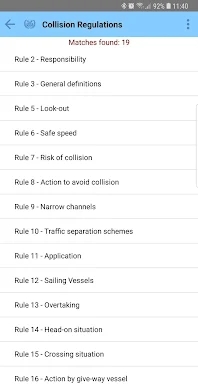 Collision Regulations screenshots