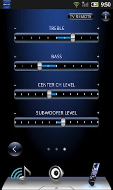 Onkyo Remote for Android 2.3 screenshots