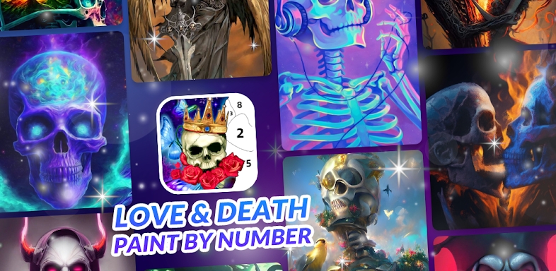 Love & Death Paint by Number screenshots