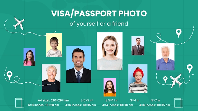 Passport/VISA Photo Creator screenshots