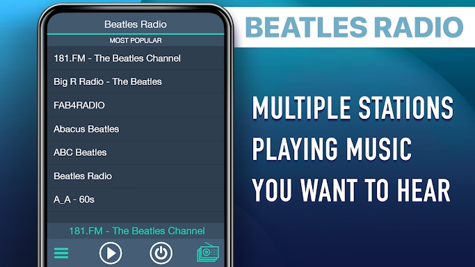Beatles Radio screenshots