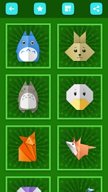 Origami for kids: easy schemes screenshots